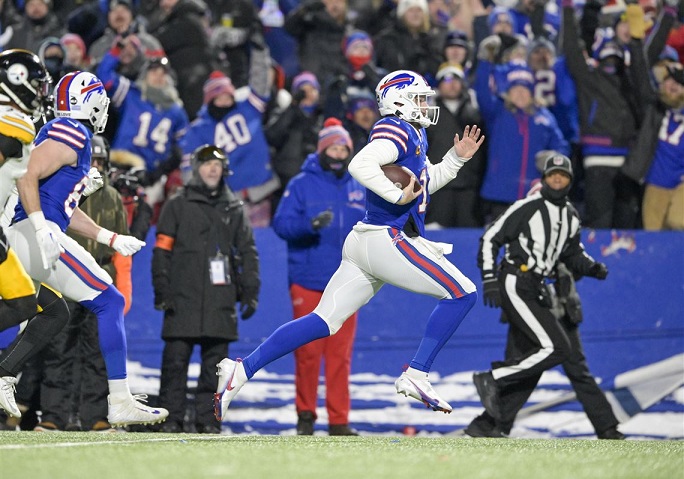 Tunteellinen tarina Josh Allenin ja New England Patriotsin välillä